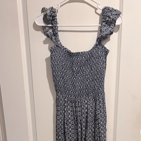 Lulus Boho Floral Pattern Off The Shoulder Maxi Dress - Picture 1 of 2
